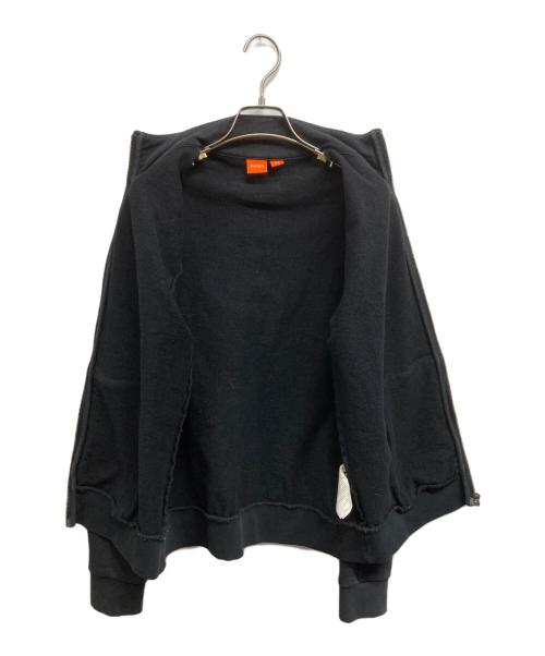 BOSS（ボス）BOSS (ボス) ジップアップスウェット ブラック サイズ:Sの古着・服飾アイテム