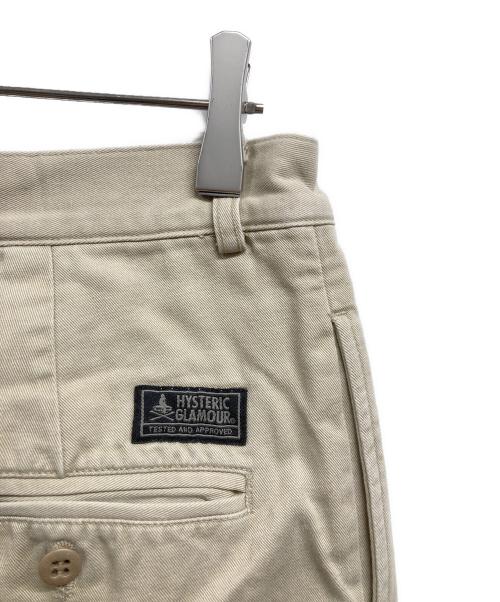 Hysteric Glamour（ヒステリックグラマー）Hysteric Glamour (ヒステリックグラマー) ストレートパンツ ベージュ サイズ:Sの古着・服飾アイテム