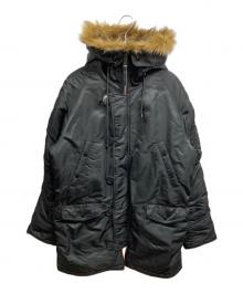 ALPHA INDUSTRIES（アルファインダストリーズ）の古着「N-3Bコート」｜ブラック