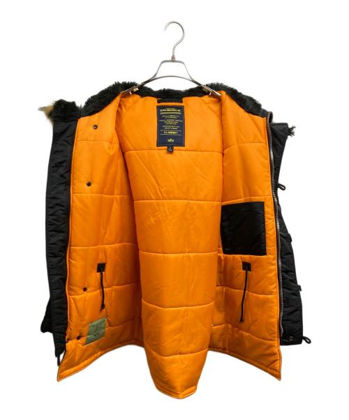 ALPHA INDUSTRIES（アルファインダストリーズ）ALPHA INDUSTRIES (アルファインダストリーズ) N-3Bコート ブラック サイズ:Mの古着・服飾アイテム