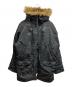 ALPHA INDUSTRIES（アルファインダストリーズ）の古着「N-3Bコート」｜ブラック