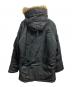 ALPHA INDUSTRIES (アルファインダストリーズ) N-3Bコート ブラック サイズ:M：10000円