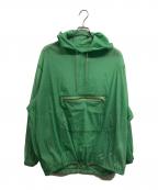 6(ROKU) BEAUTY&YOUTHロク ビューティーアンドユース）の古着「SUKE ZIP ANORAK」｜グリーン