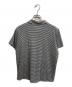 STEVEN ALAN (スティーブンアラン) ボーダーシャツカーディガン ホワイト×ブラック サイズ:FREE：5000円