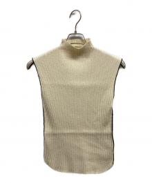 TODAYFUL（トゥデイフル）の古着「Highneck Rib Tanktop」｜ベージュ