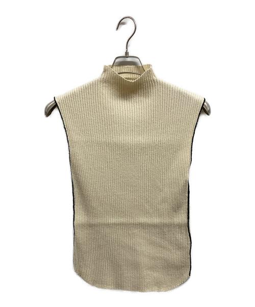 TODAYFUL（トゥデイフル）TODAYFUL (トゥデイフル) Highneck Rib Tanktop ベージュ サイズ:FREE 未使用品の古着・服飾アイテム