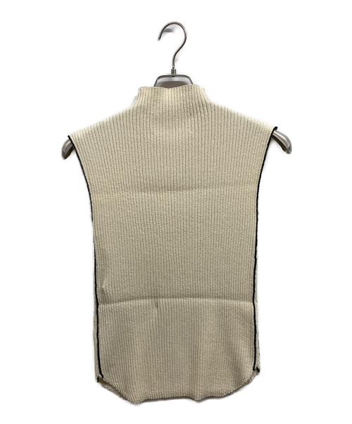TODAYFUL（トゥデイフル）TODAYFUL (トゥデイフル) Highneck Rib Tanktop ベージュ サイズ:FREE 未使用品の古着・服飾アイテム