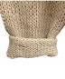 中古・古着 TODAYFUL (トゥデイフル) Uneck Hand Knit ベージュ サイズ:Free 未使用品：10000円