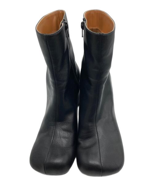 TODAYFUL（トゥデイフル）TODAYFUL (トゥデイフル) スクエアショートブーツ ブラック サイズ:38の古着・服飾アイテム