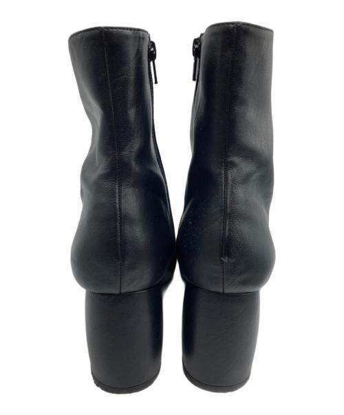 TODAYFUL（トゥデイフル）TODAYFUL (トゥデイフル) スクエアショートブーツ ブラック サイズ:38の古着・服飾アイテム