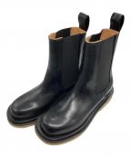 TODAYFULトゥデイフル）の古着「Leather Middle Boots」｜ブラック