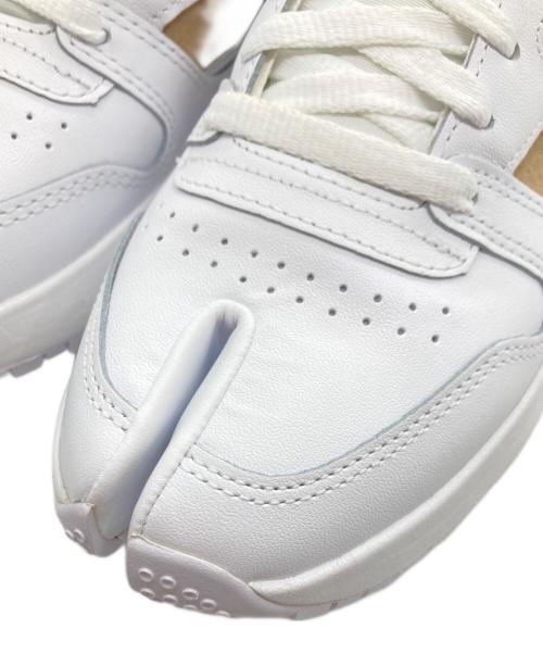 REEBOK（リーボック）REEBOK (リーボック) Maison Margiela (メゾンマルジェラ) CLASSIC LEATHER TABI HIGH ホワイト サイズ:US7 未使用品の古着・服飾アイテム