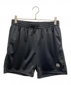 THE BLACK EYE PATCHブラックアイパッチ）の古着「メッシュハーフパンツ」｜ブラック
