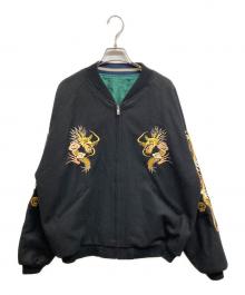gold（ゴールド）の古着「スーベニアジャケット」｜ブラック