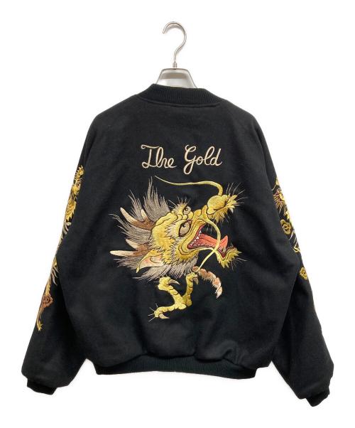 gold（ゴールド）gold (ゴールド) スーベニアジャケット ブラック サイズ:Lの古着・服飾アイテム