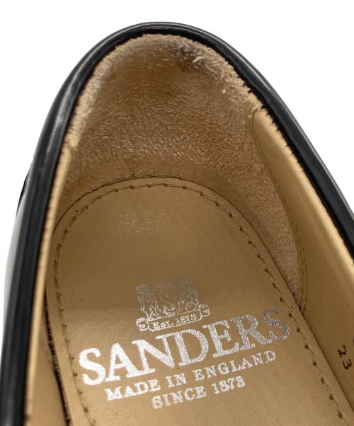 SANDERS（サンダース）SANDERS (サンダース) コインローファー ブラック サイズ:US6.5の古着・服飾アイテム