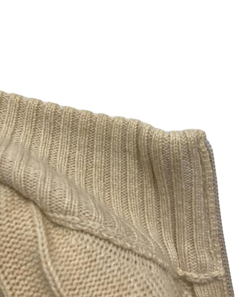 BRUNELLO CUCINELLI（ブルネロクチネリ）BRUNELLO CUCINELLI (ブルネロクチネリ) ドライバーズニット アイボリー サイズ:52の古着・服飾アイテム