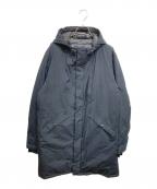 HERNOヘルノ）の古着「Laminar 2レイヤーフーデッドダウン コート」｜ブラック