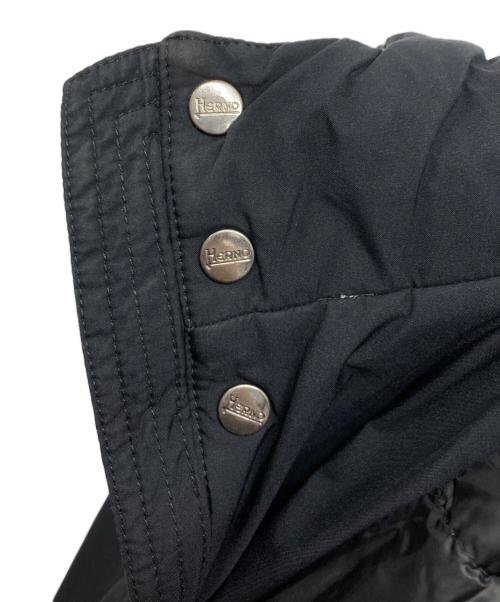 HERNO（ヘルノ）HERNO (ヘルノ) Laminar 2レイヤーフーデッドダウン コート ブラック サイズ:52の古着・服飾アイテム
