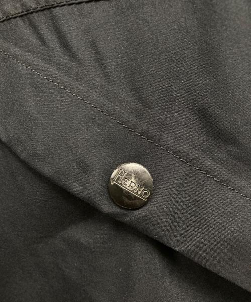 HERNO（ヘルノ）HERNO (ヘルノ) Laminar 2レイヤーフーデッドダウン コート ブラック サイズ:52の古着・服飾アイテム