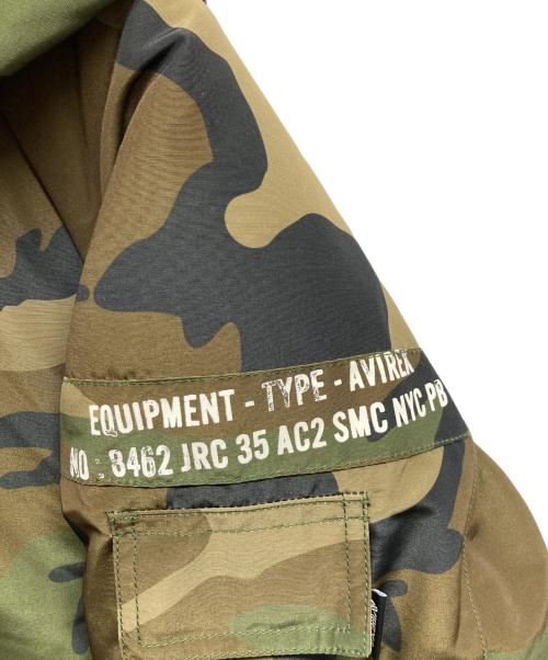 AVIREX（アヴィレックス）AVIREX (アヴィレックス) TYPE ECWCS カスタム ダウンジャケット カーキ サイズ:2XLの古着・服飾アイテム