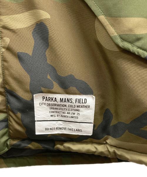 AVIREX（アヴィレックス）AVIREX (アヴィレックス) TYPE ECWCS カスタム ダウンジャケット カーキ サイズ:2XLの古着・服飾アイテム