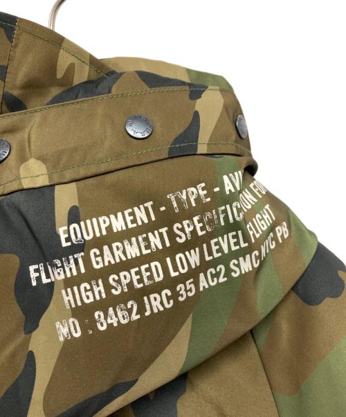 AVIREX（アヴィレックス）AVIREX (アヴィレックス) TYPE ECWCS カスタム ダウンジャケット カーキ サイズ:2XLの古着・服飾アイテム