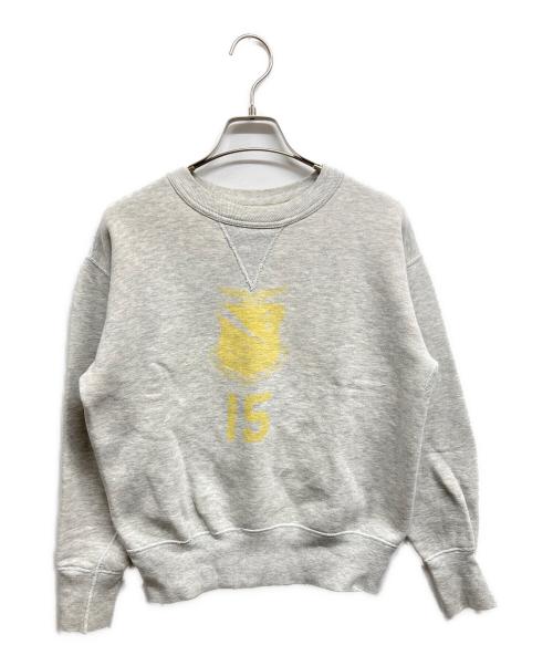 RUSSELL（ラッセル）RUSSELL (ラッセル) 50s 前V ガゼットスウェット グレー サイズ:Mの古着・服飾アイテム