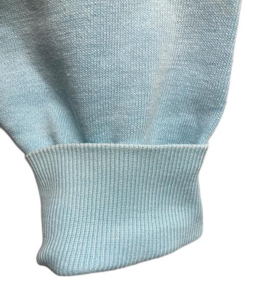 Champion（チャンピオン）Champion (チャンピオン) 70s カレッジロゴ ラグランスウェット ブルー サイズ:Mの古着・服飾アイテム