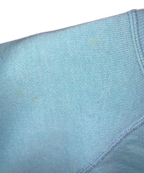 Champion（チャンピオン）Champion (チャンピオン) 70s カレッジロゴ ラグランスウェット ブルー サイズ:Mの古着・服飾アイテム