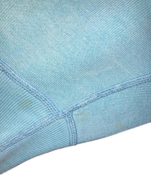 Champion（チャンピオン）Champion (チャンピオン) 70s カレッジロゴ ラグランスウェット ブルー サイズ:Mの古着・服飾アイテム