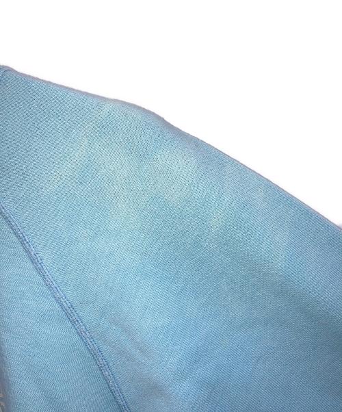 Champion（チャンピオン）Champion (チャンピオン) 70s カレッジロゴ ラグランスウェット ブルー サイズ:Mの古着・服飾アイテム