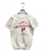 Hanesヘインズ）の古着「60s BREEZE SHIELD 半袖スウェット」｜ホワイト