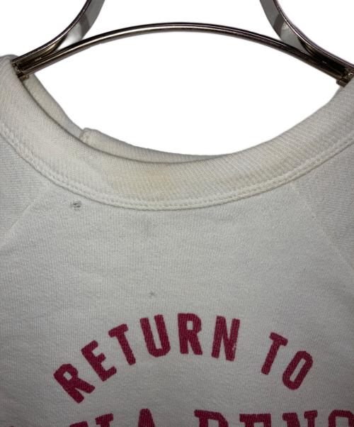 Hanes（ヘインズ）Hanes (ヘインズ) 60s BREEZE SHIELD 半袖スウェット ホワイト サイズ:XLの古着・服飾アイテム