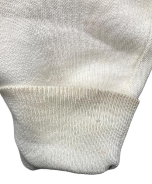 Champion（チャンピオン）Champion (チャンピオン) 60s USA製 ハーフジップスウェット ホワイト サイズ:Sの古着・服飾アイテム