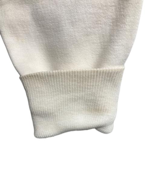 Champion（チャンピオン）Champion (チャンピオン) 60s USA製 ハーフジップスウェット ホワイト サイズ:Sの古着・服飾アイテム