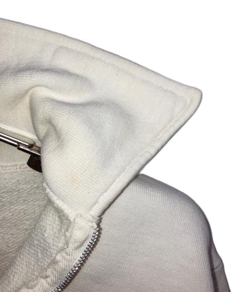 Champion（チャンピオン）Champion (チャンピオン) 60s USA製 ハーフジップスウェット ホワイト サイズ:Sの古着・服飾アイテム