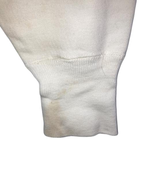 Champion（チャンピオン）Champion (チャンピオン) 60s USA製 ハーフジップスウェット ホワイト サイズ:Sの古着・服飾アイテム