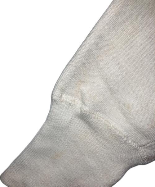 Champion（チャンピオン）Champion (チャンピオン) 60s USA製 ハーフジップスウェット ホワイト サイズ:Sの古着・服飾アイテム