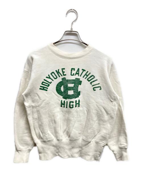 Champion（チャンピオン）Champion (チャンピオン) 60s カレッジロゴスウェット ホワイト サイズ:ーの古着・服飾アイテム