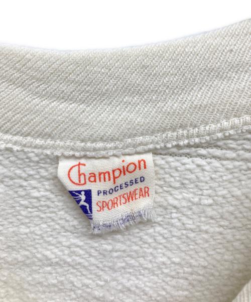Champion（チャンピオン）Champion (チャンピオン) 60s カレッジロゴスウェット ホワイト サイズ:ーの古着・服飾アイテム