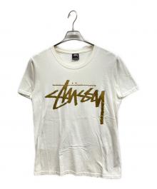 stussy（ステューシー）の古着「ロゴプリントTシャツ/stussyTシャツ」｜ホワイト