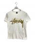 stussy（ステューシー）の古着「ロゴプリントTシャツ/stussyTシャツ」｜ホワイト