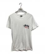 stussyステューシー）の古着「ロゴTシャツ」｜ホワイト