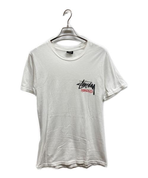 stussy（ステューシー）stussy (ステューシー) ロゴTシャツ ホワイト サイズ:Sの古着・服飾アイテム