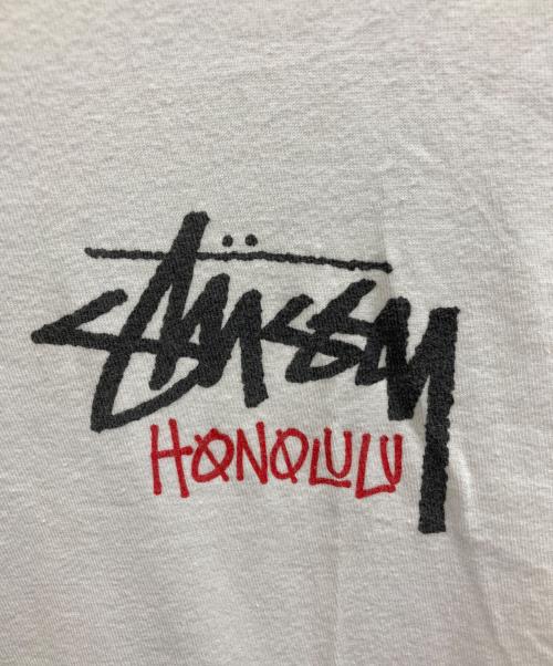 stussy（ステューシー）stussy (ステューシー) ロゴTシャツ ホワイト サイズ:Sの古着・服飾アイテム