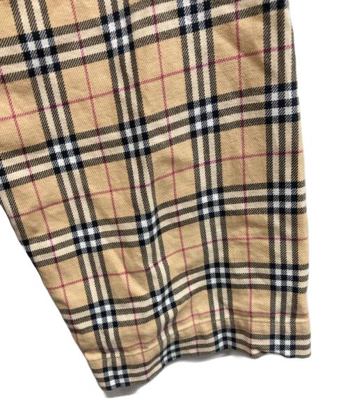 BURBERRY LONDON（バーバリーロンドン）BURBERRY LONDON (バーバリーロンドン) ノヴァチェック パジャマシャツ ベージュ サイズ:Lの古着・服飾アイテム