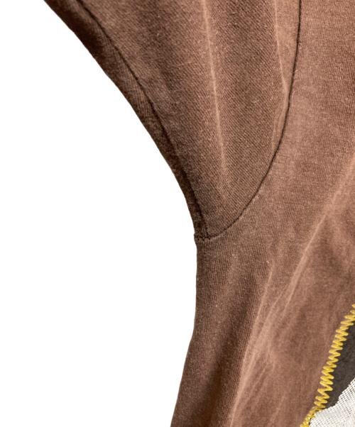 stussy（ステューシー）stussy (ステューシー) 00s crown kid Tシャツ ブラウン サイズ:Lの古着・服飾アイテム