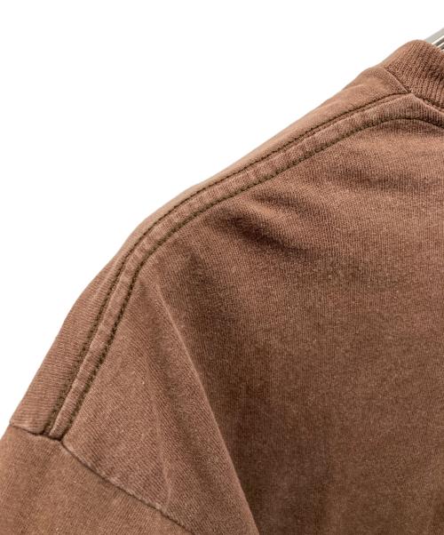 stussy（ステューシー）stussy (ステューシー) 00s crown kid Tシャツ ブラウン サイズ:Lの古着・服飾アイテム