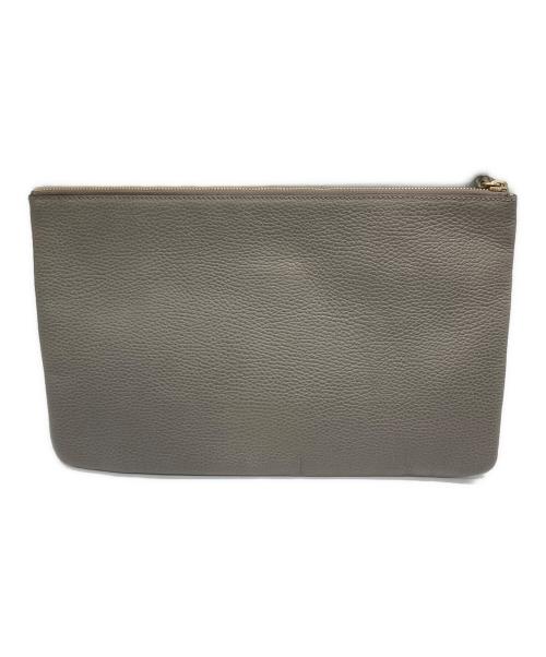 GUCCI（グッチ）GUCCI (グッチ) バンブータッセルクラッチバッグ グレーの古着・服飾アイテム